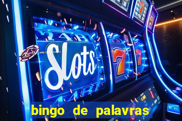 bingo de palavras de natal